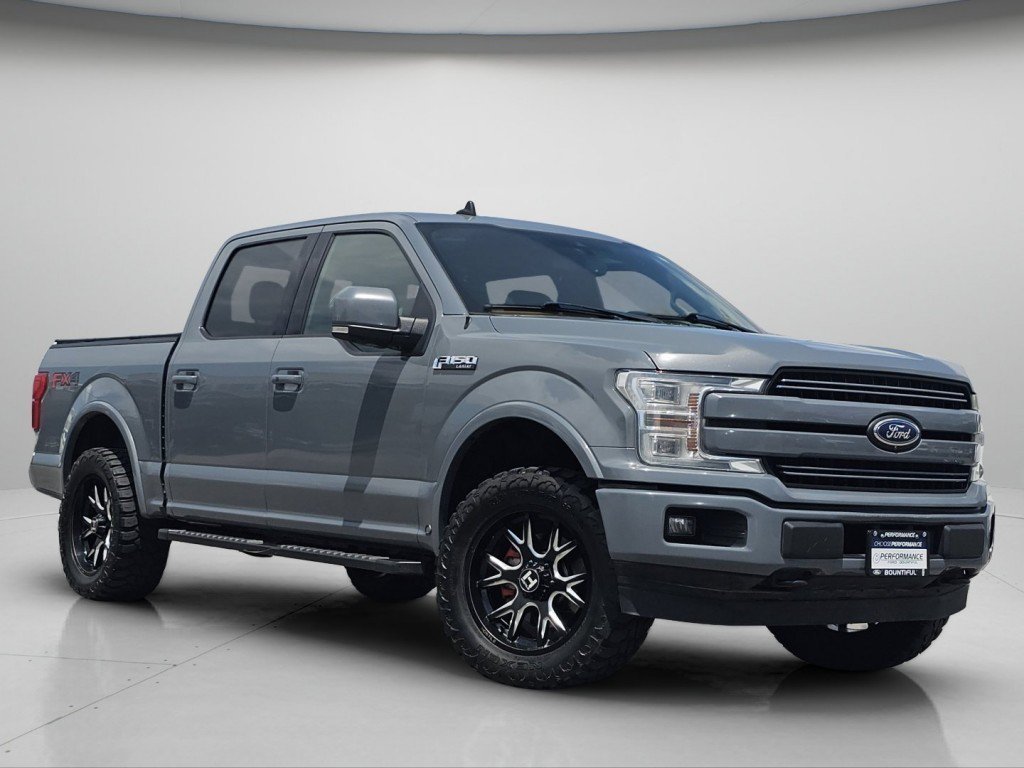 Used 2019 Ford F-150 Lariat with VIN 1FTEW1E47KKD45619 for sale in Woods Cross, UT