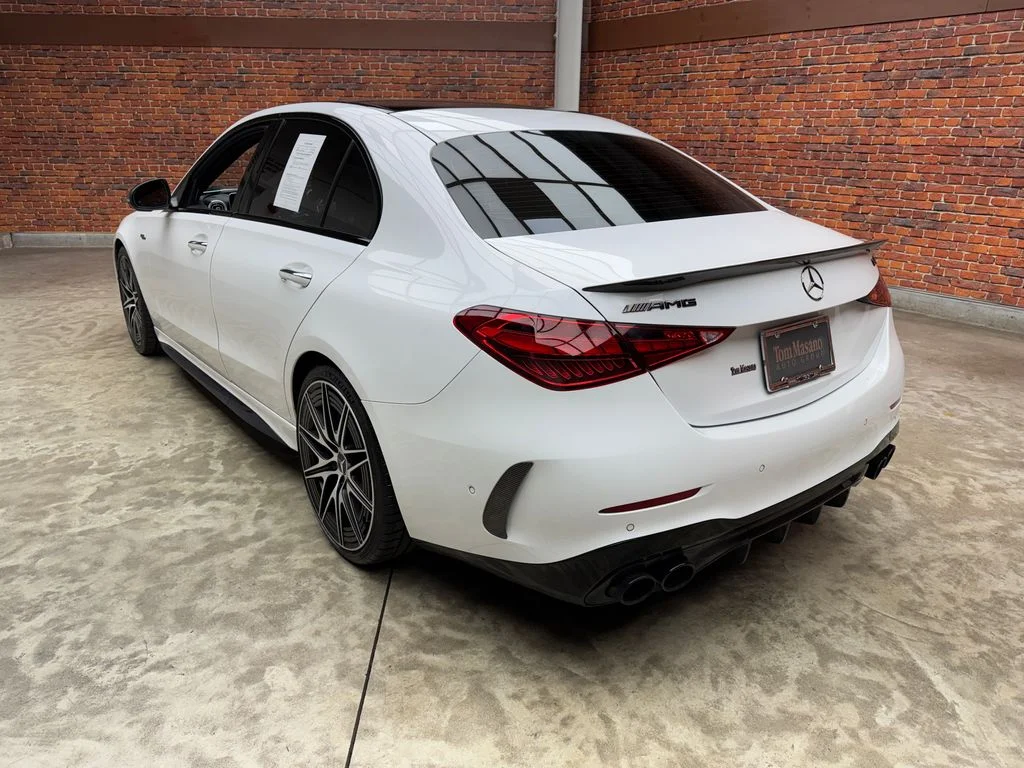 Used 2023 White Mercedes-Benz C 43 AMG® image 2