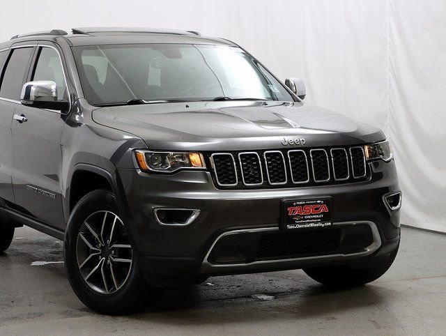 Used 2021 Jeep Grand Cherokee Limited with VIN 1C4RJFBG0MC706763 for sale in Wheeling, IL