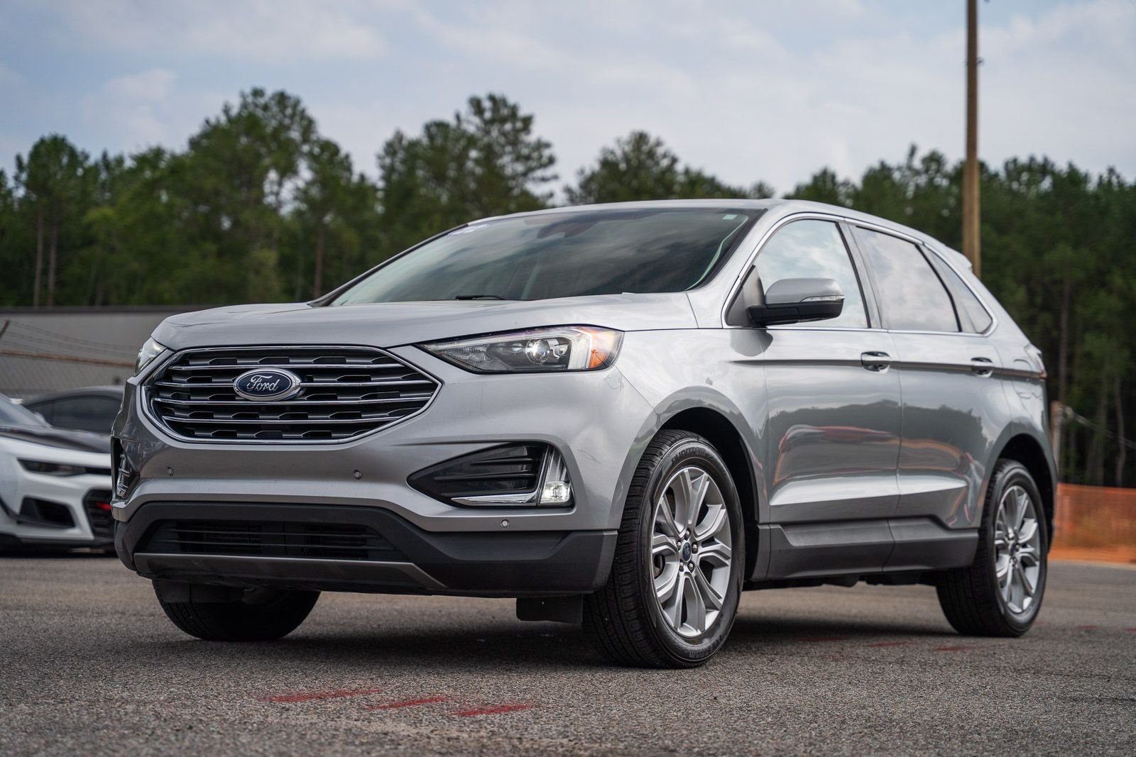 Used 2022 Silver Ford Titanium image 3