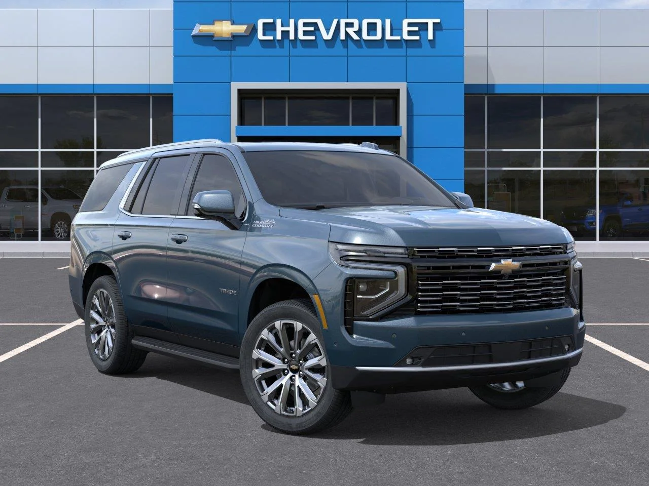 New 2027 Lakeshore Blue Metallic Chevrolet High Country image 7