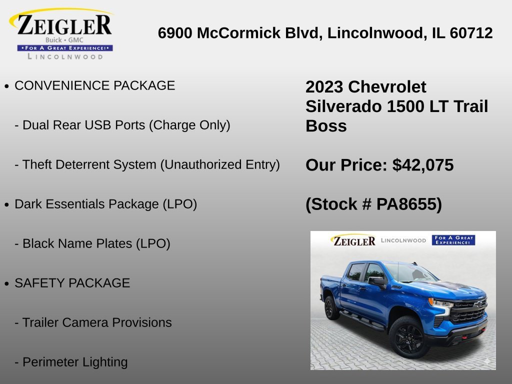 2023 Chevrolet Silverado 1500 LT Trail Boss - Photo 36