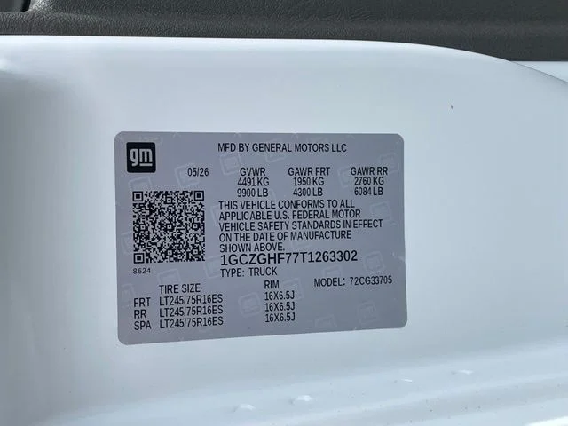 New 2026 White Chevrolet Cargo image 19