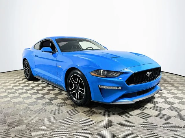Certified Used 2022 Blue Ford GT Premium image 1