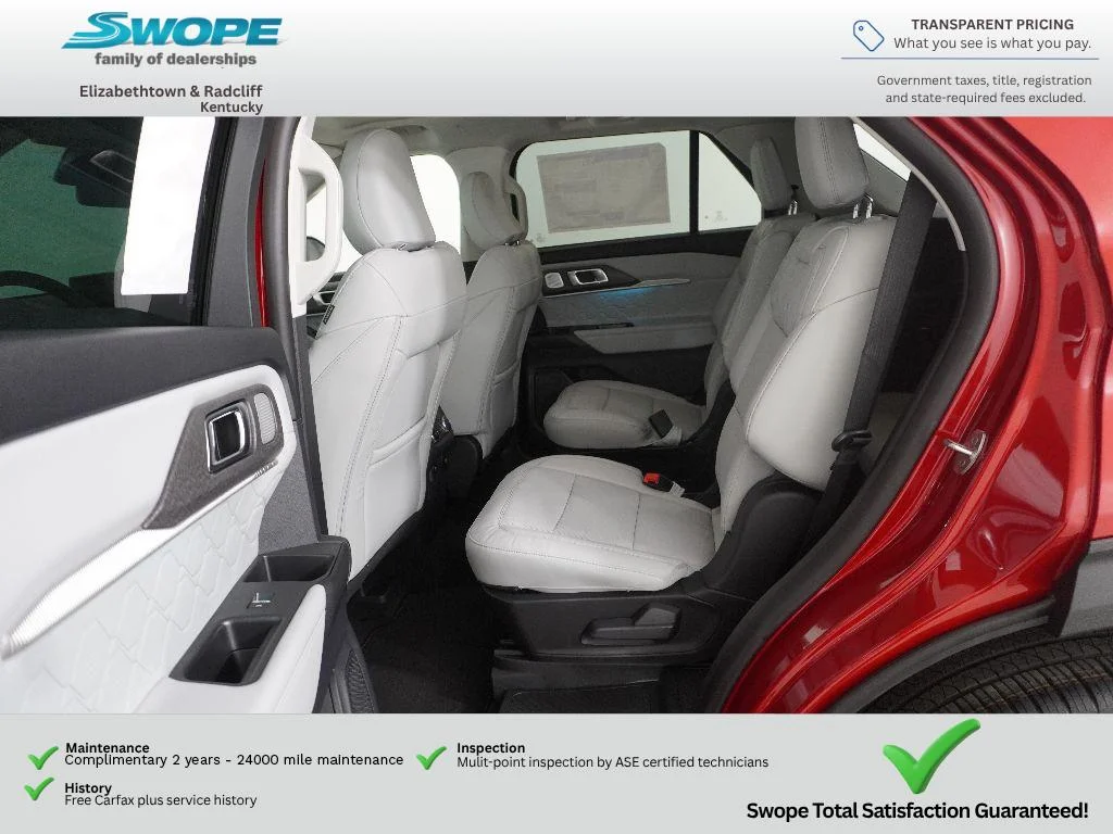 New 2026 Rapid Red Metallic Tinted Clearcoat Ford Platinum™ image 17