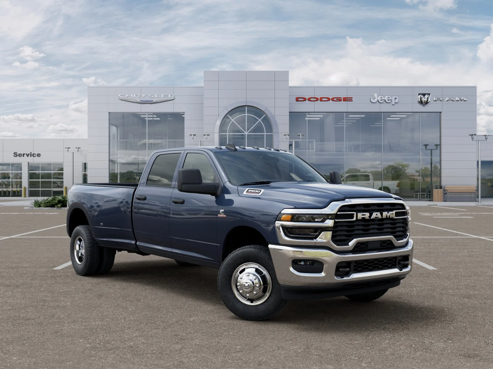 New 2026 Forged Blue Metallic Exterior Paint RAM Tradesman image 28