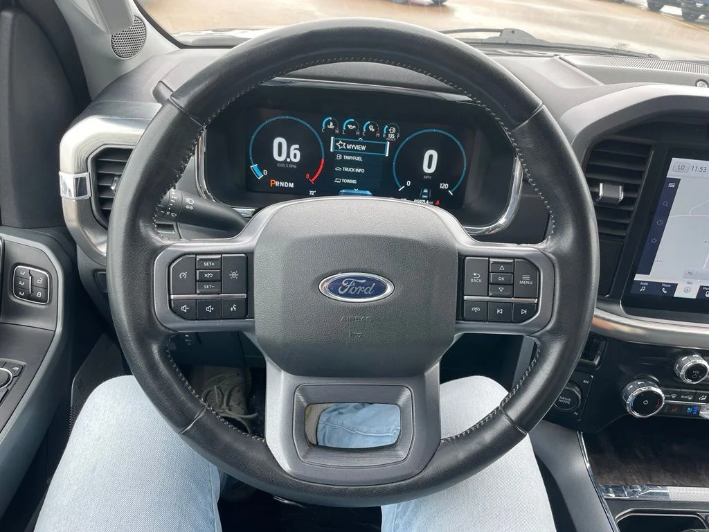 Used 2023 Stone Gray Metallic Ford Lariat image 25