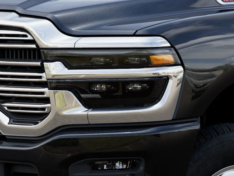 New 2026 Diamond Black Crystal Pearl-Coat Exterior Paint RAM Laramie image 11