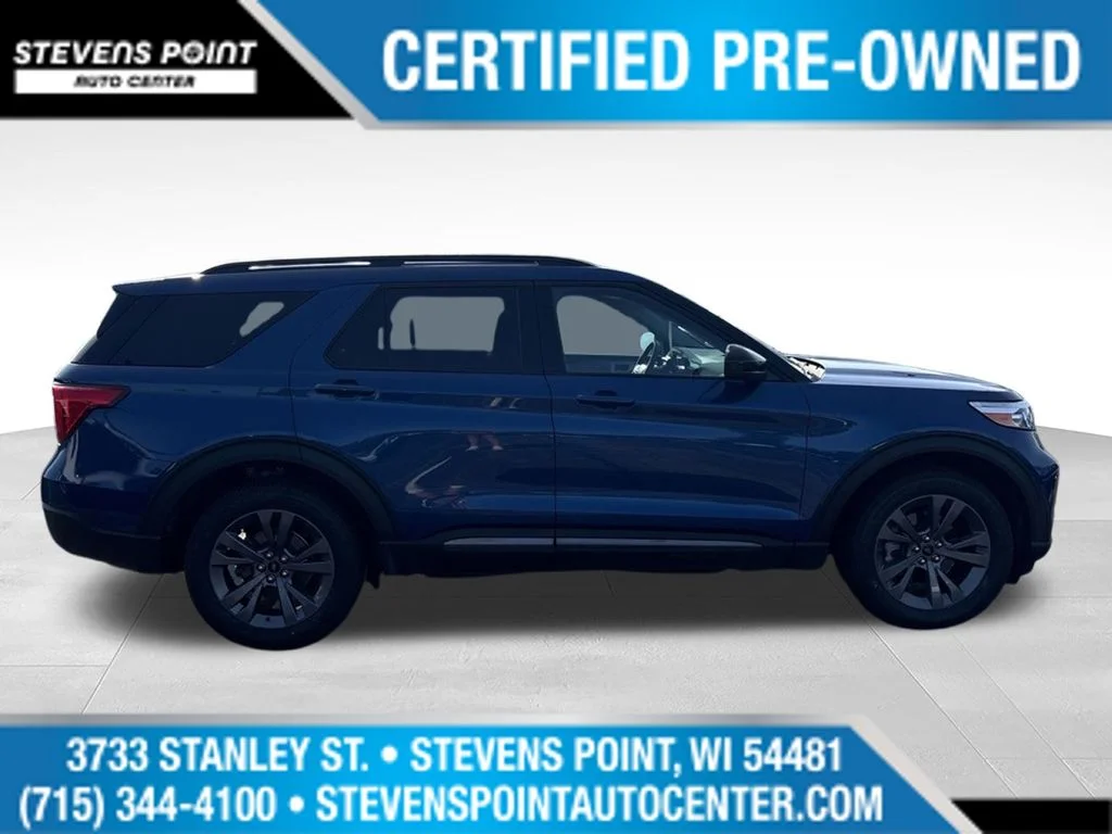 Used 2023 Atlas Blue Metallic Ford XLT image 9