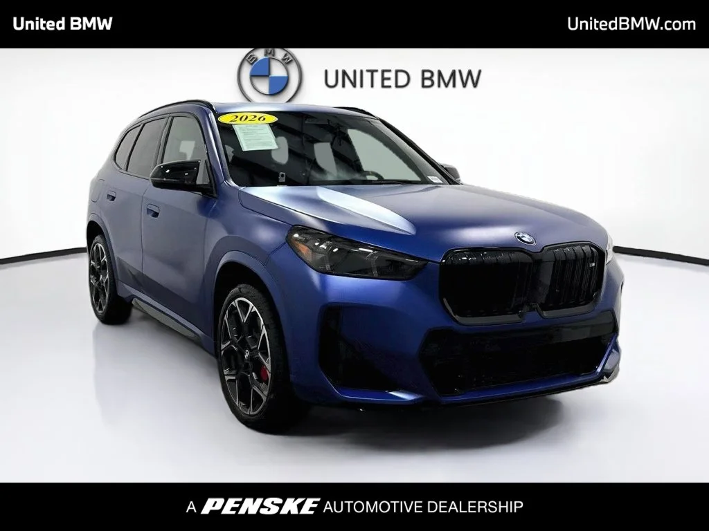 Used 2026 Frozen Portimao Blue II Metallic BMW M35i image 3