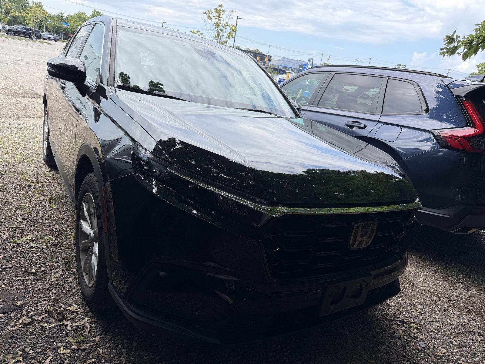 Used 2024 Crystal Black Pearl Honda EX image 1