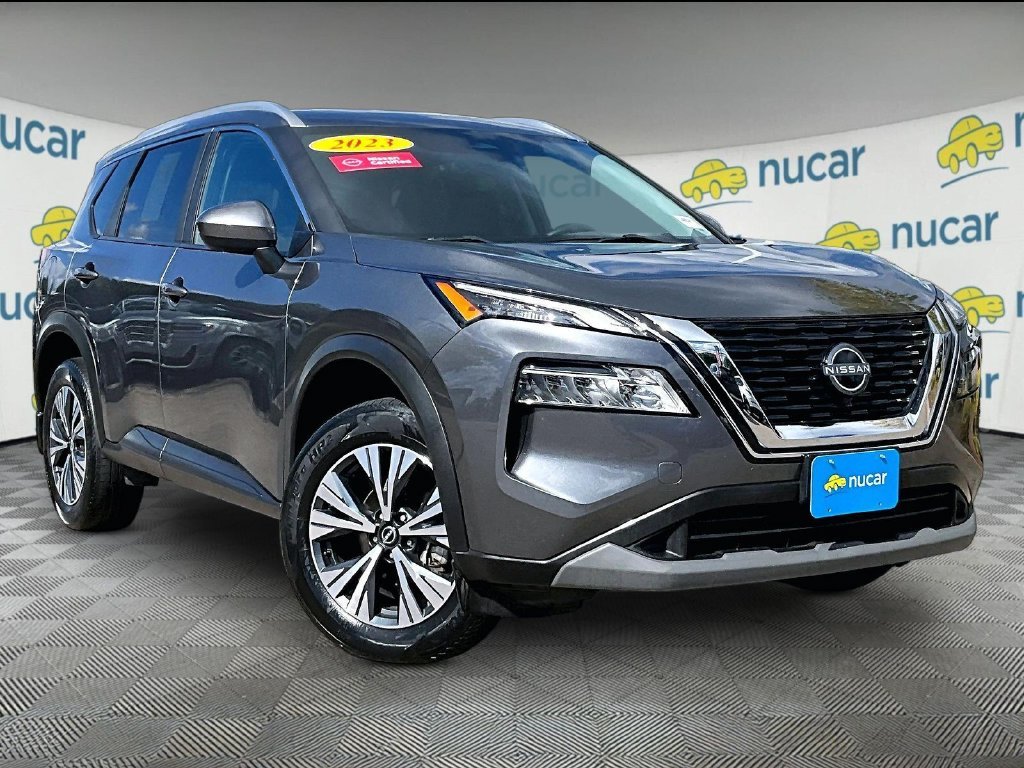Certified Used 2023 Gray Nissan SV image 1