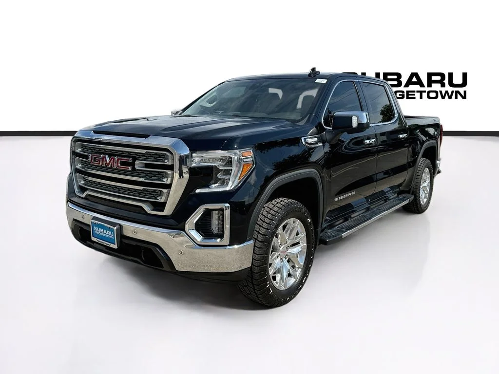 Used 2021 Black GMC SLT image 3