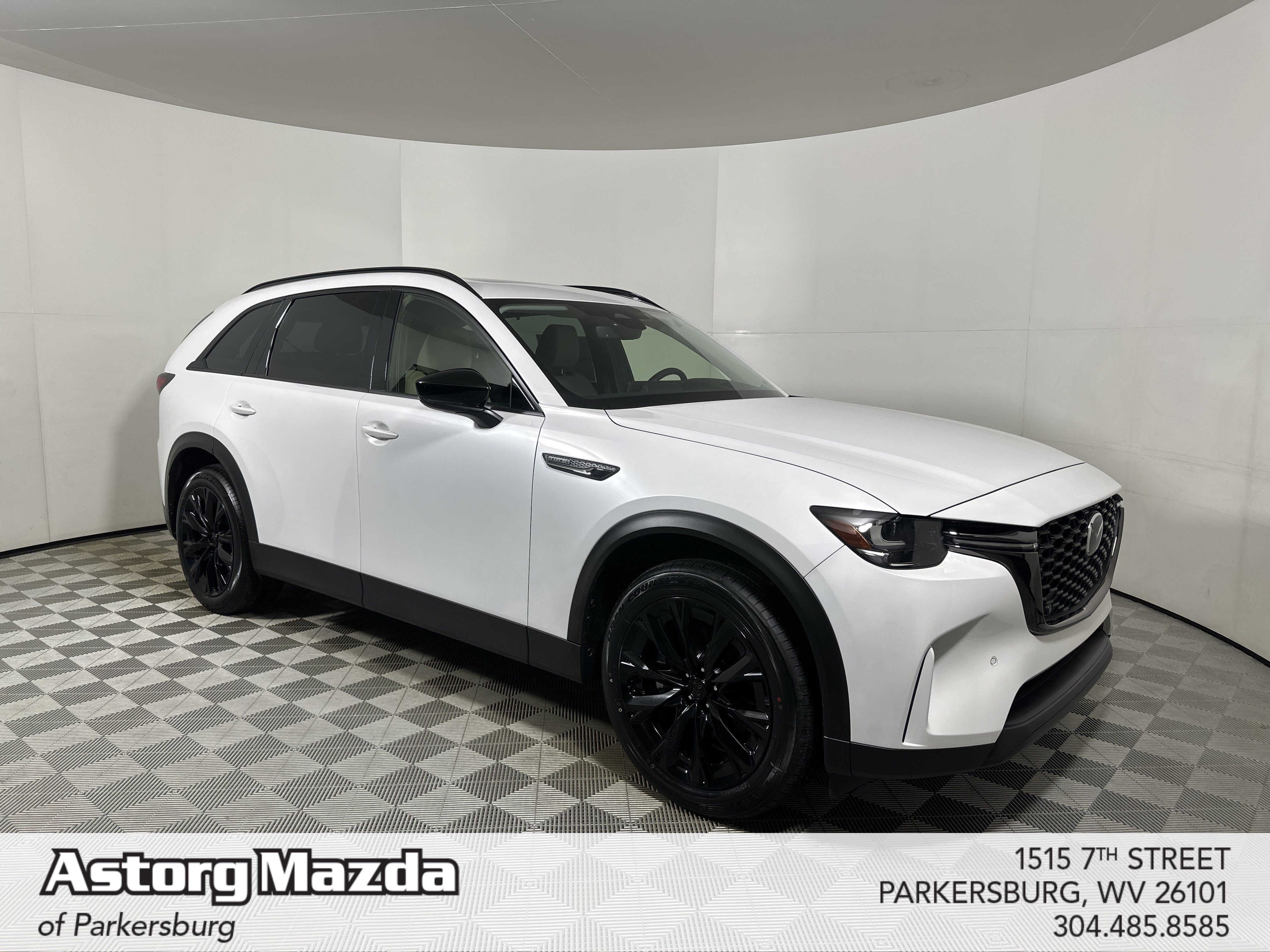 New 2026 Rhodium White Premium Mazda 3.3 Turbo Premium Sport AWD image 1