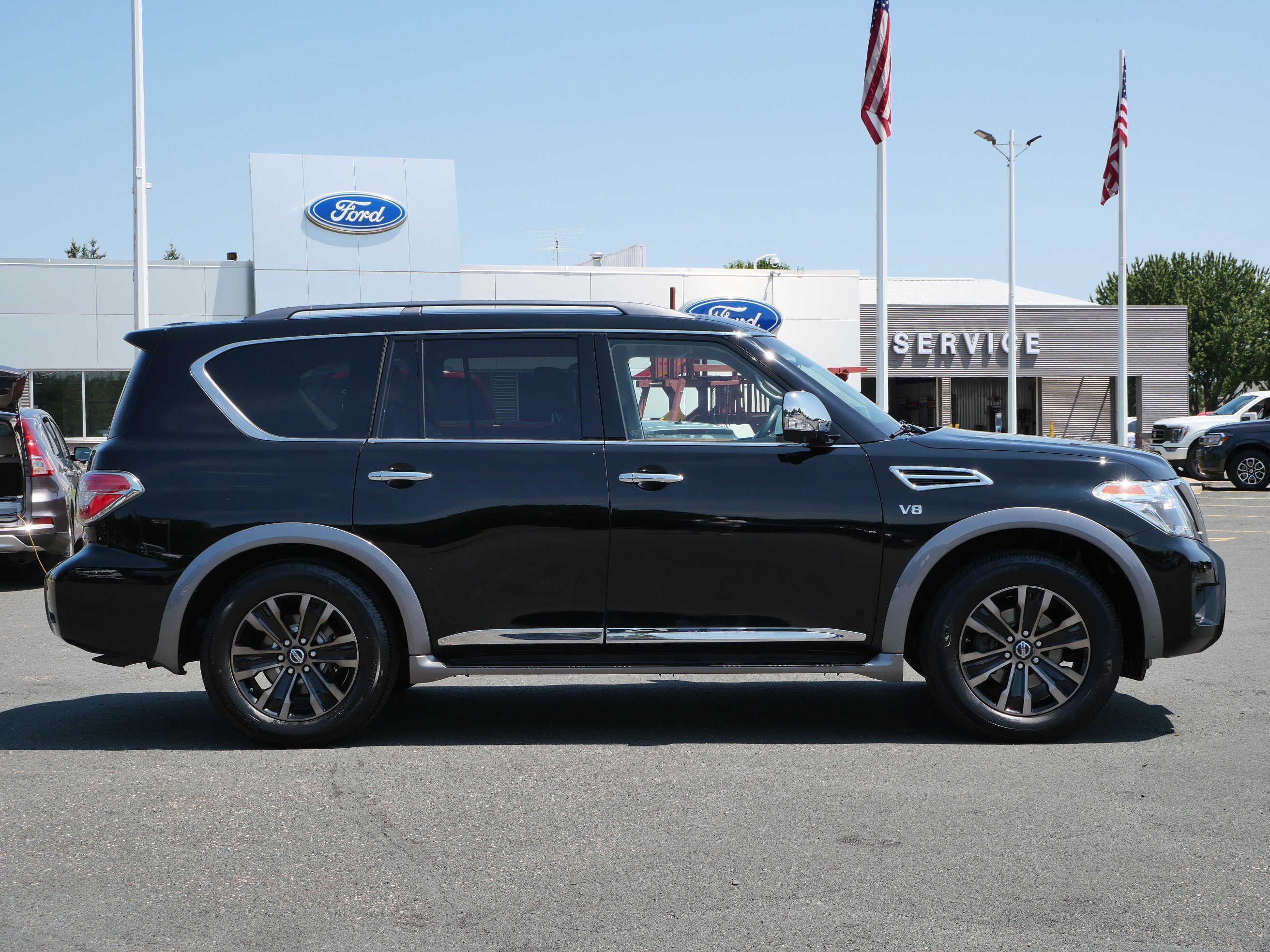 Certified Used 2017 Black Nissan Platinum image 6