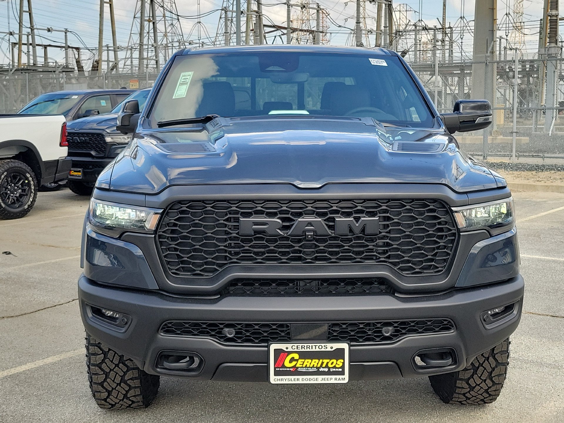 New 2027 Forged Blue Metallic Exterior Paint RAM Rebel image 5