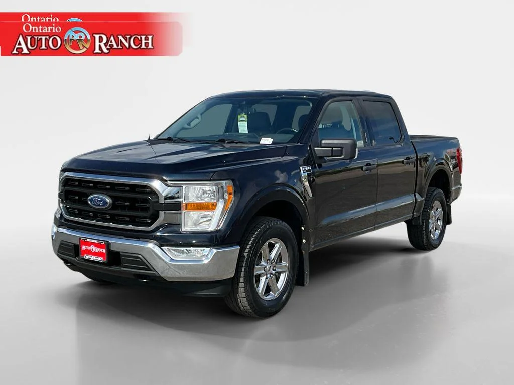 Used 2021 Antimatter Blue Metallic Ford XLT image 7