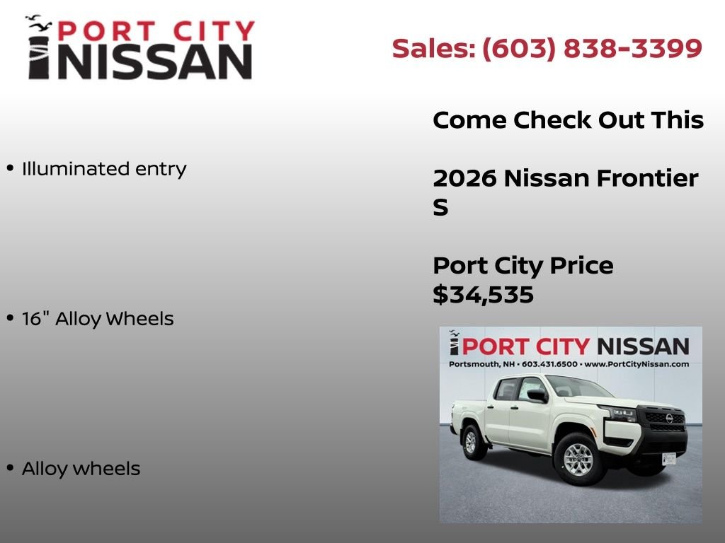 2026 Nissan Frontier S - Photo 13