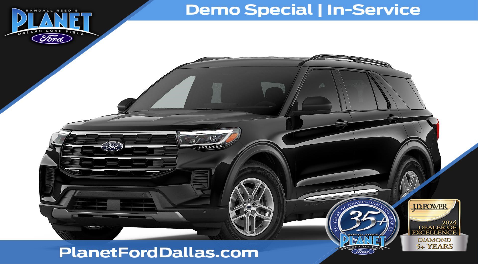 New 2026 Agate Black Metallic Ford Active image 1