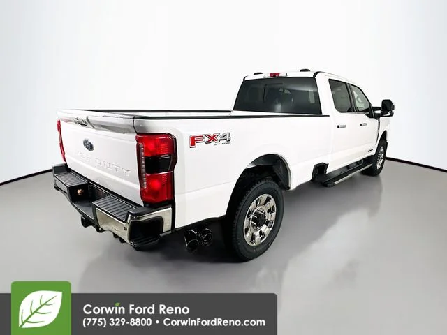 New 2026 Star White Metallic Tri-Coat Ford Lariat image 7