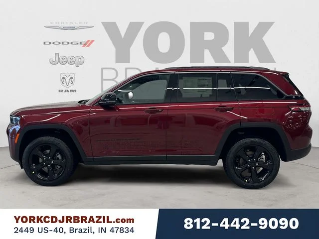New 2026 Velvet Red Pearl-Coat Exterior Paint Jeep Limited image 2