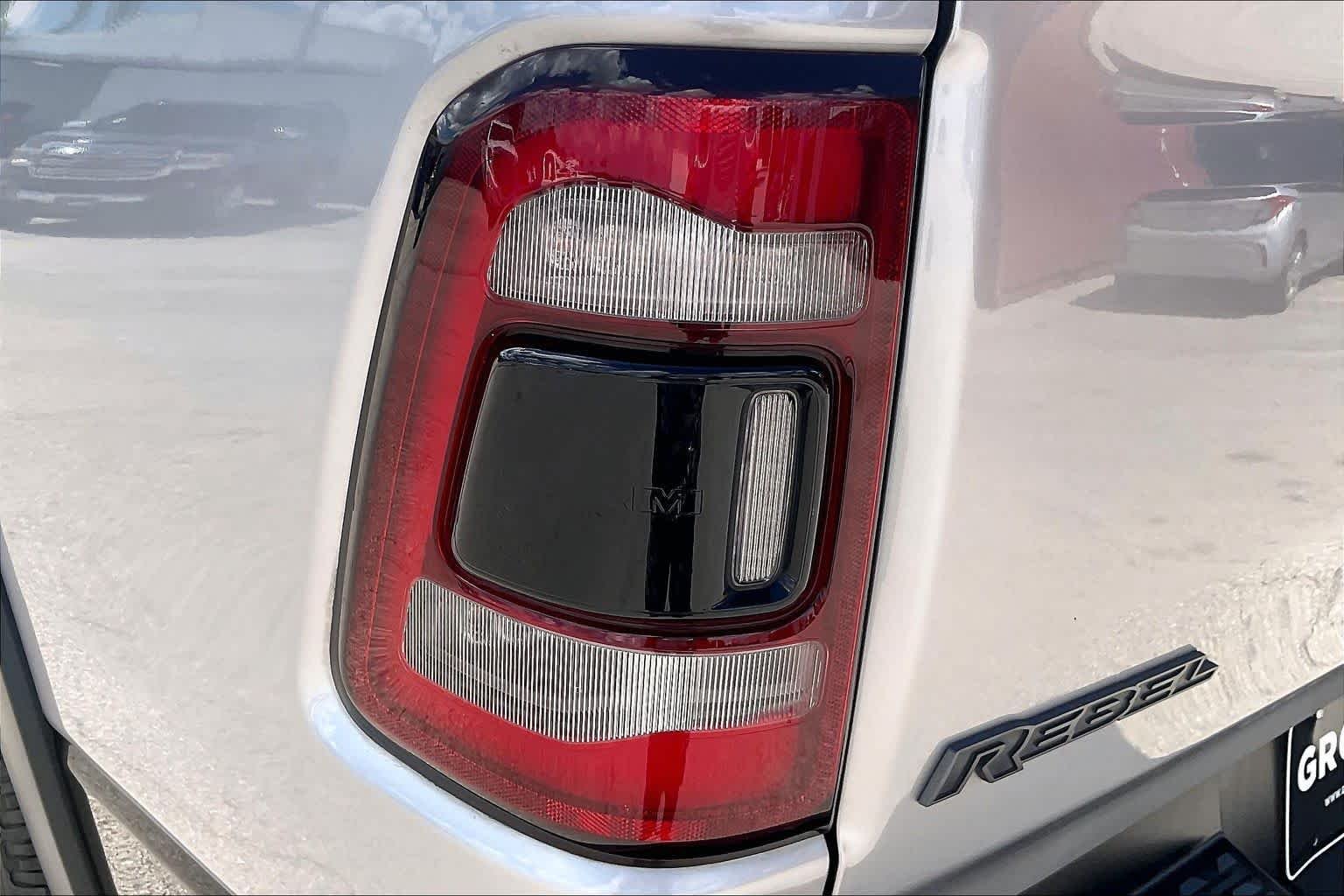 Used 2022 Billet Silver Metallic Clearcoat Ram Rebel image 28