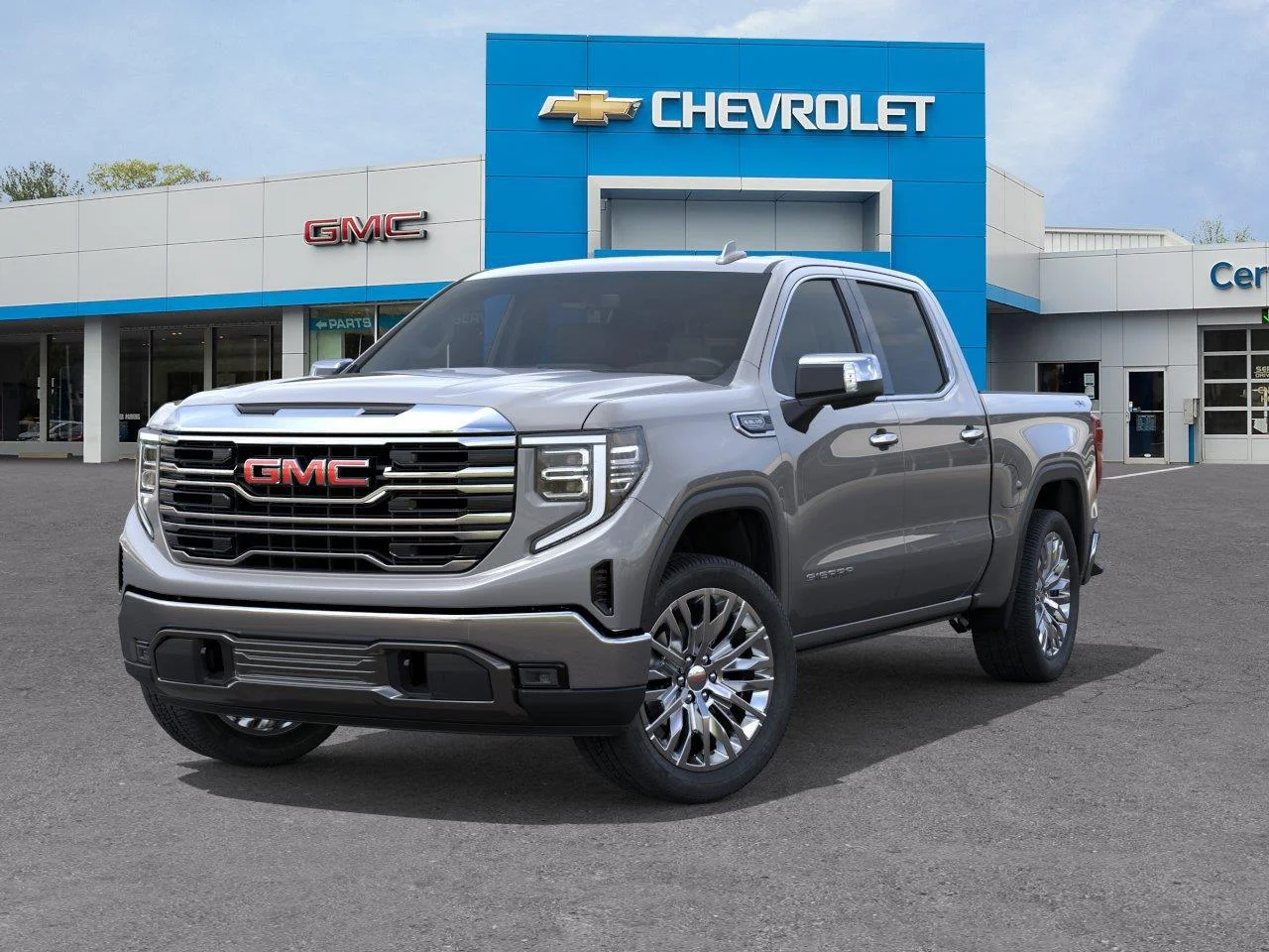 New 2026 Sterling Metallic GMC SLT image 6