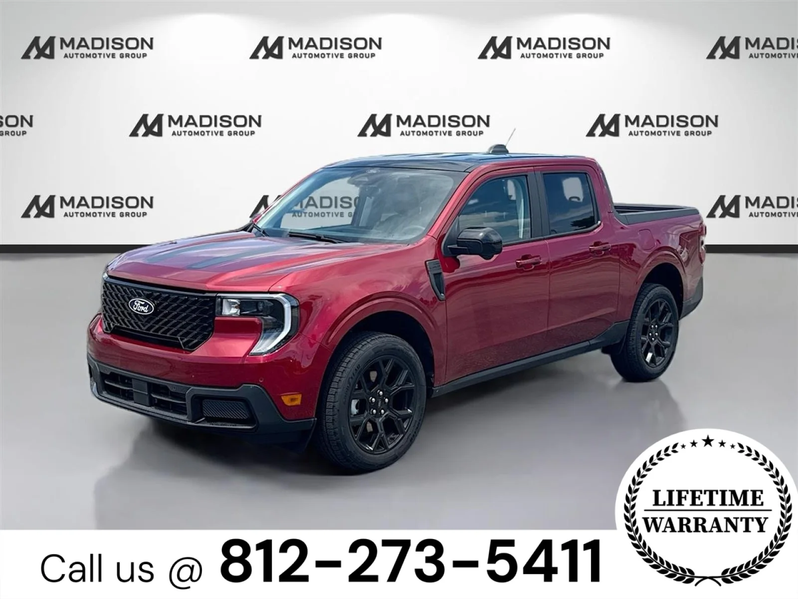 New 2026 Ruby Red Metallic Tinted Clearcoat Ford Lariat® image 1