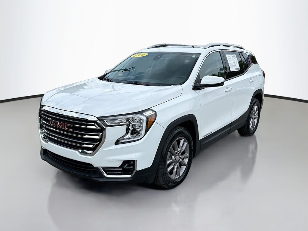 Used 2022 Summit White GMC SLT image 3