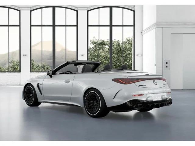 New 2026 MANUFAKTUR Moonlight White Metallic Mercedes-Benz AMG® CLE 53 4MATIC+ Cabriolet image 36