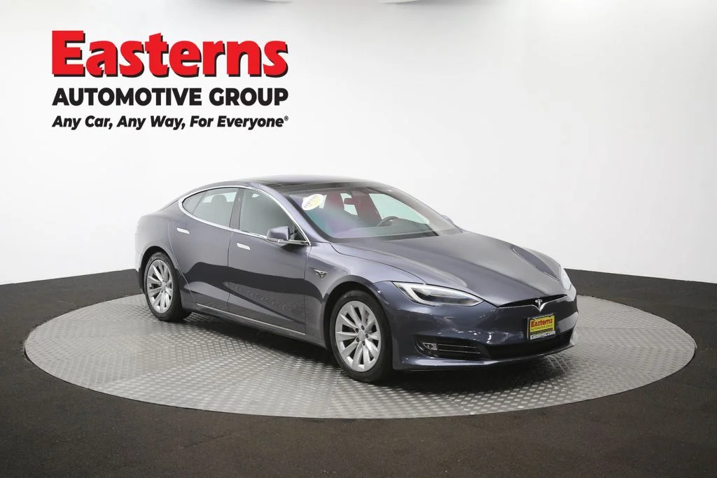 Used 2017 Gray Tesla 90D image 45