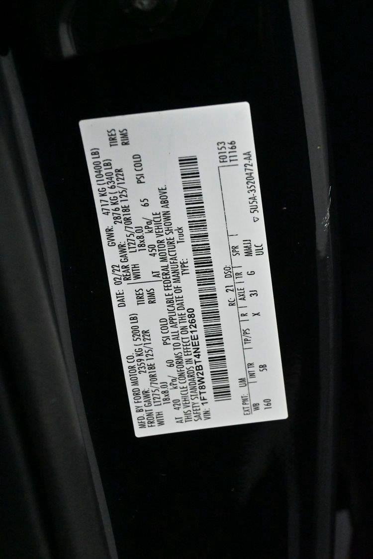 Used 2022 Agate Black Ford Lariat image 44