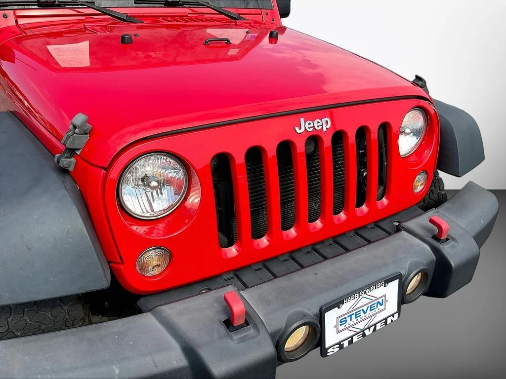 Used 2017 Red Clearcoat Jeep Unlimited Sport image 31