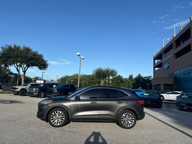 Used 2020 Magnetic Metallic Ford Titanium Hybrid image 2