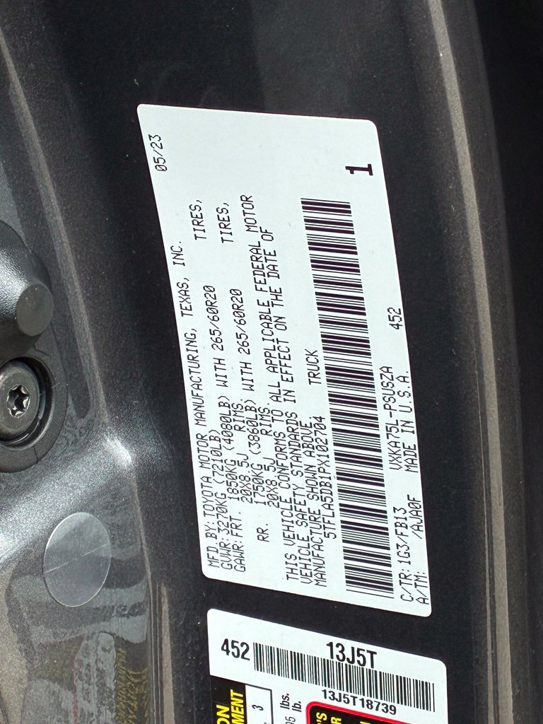 Used 2023 Gray Toyota SR5 image 34