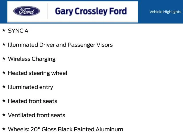 New 2026 Agate Black Metallic Ford Lariat® image 38