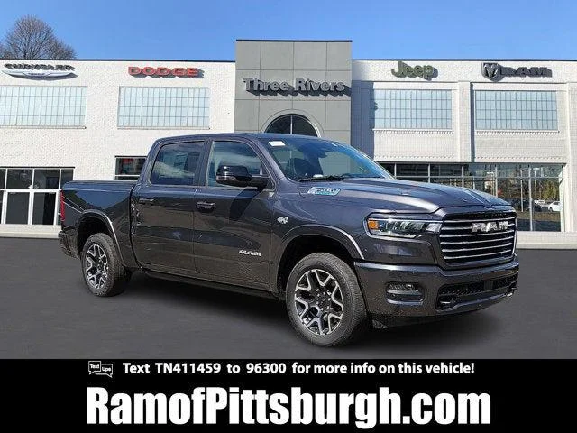 New 2026 Granite Crystal Metallic Clear-Coat Exterior Paint RAM Laramie image 1