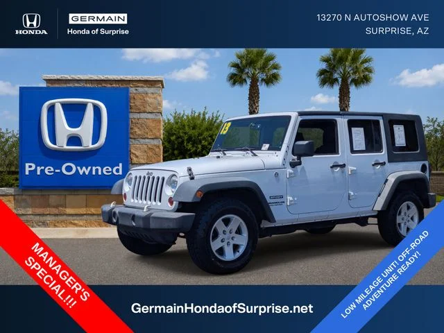 2013 Jeep Wrangler Unlimited Sport