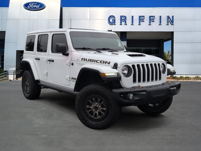 Used 2021 White Jeep Unlimited Rubicon 392 image 1