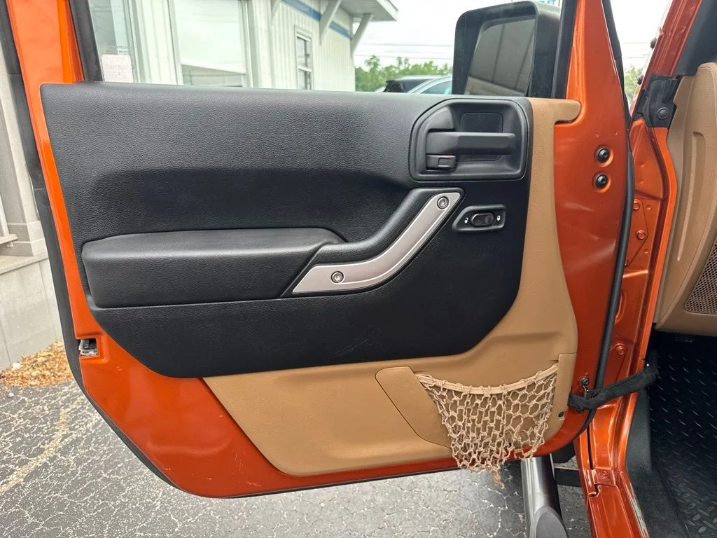 Used 2011 Orange Jeep Rubicon image 14