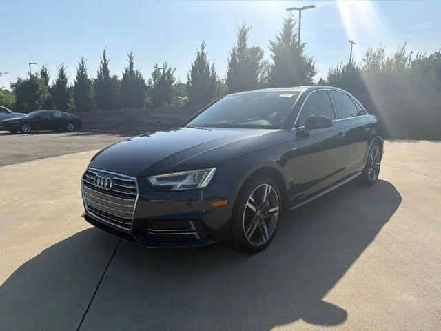 Used 2018 Moonlight Blue Metallic Audi 2.0T Premium image 3