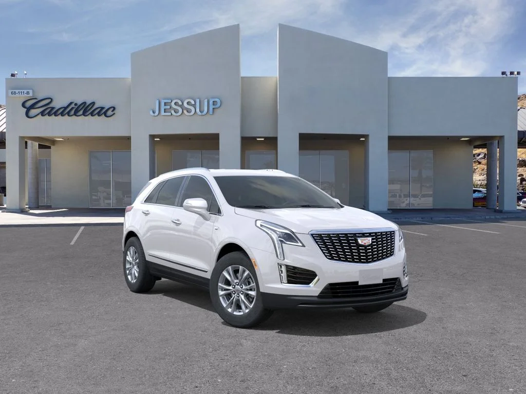 New 2026 Crystal White Tricoat Cadillac FWD Luxury image 1