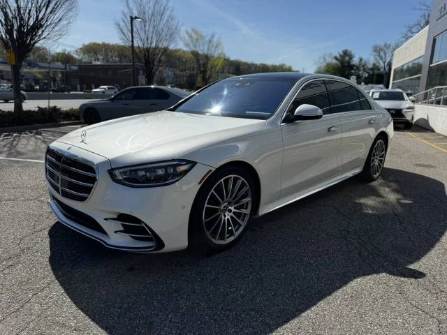 Used 2021 designo Diamond White Mercedes-Benz S 580 ~ EXECUTIVE LINE /AMG® !! image 6