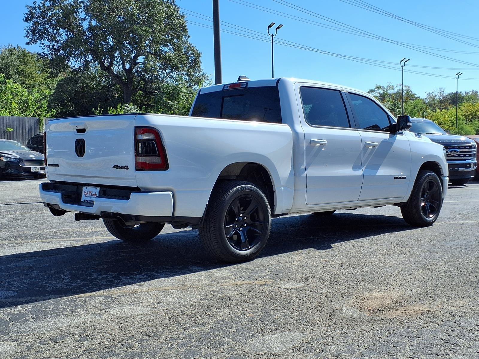 Used 2022 Bright White Clearcoat Ram Big Horn image 5