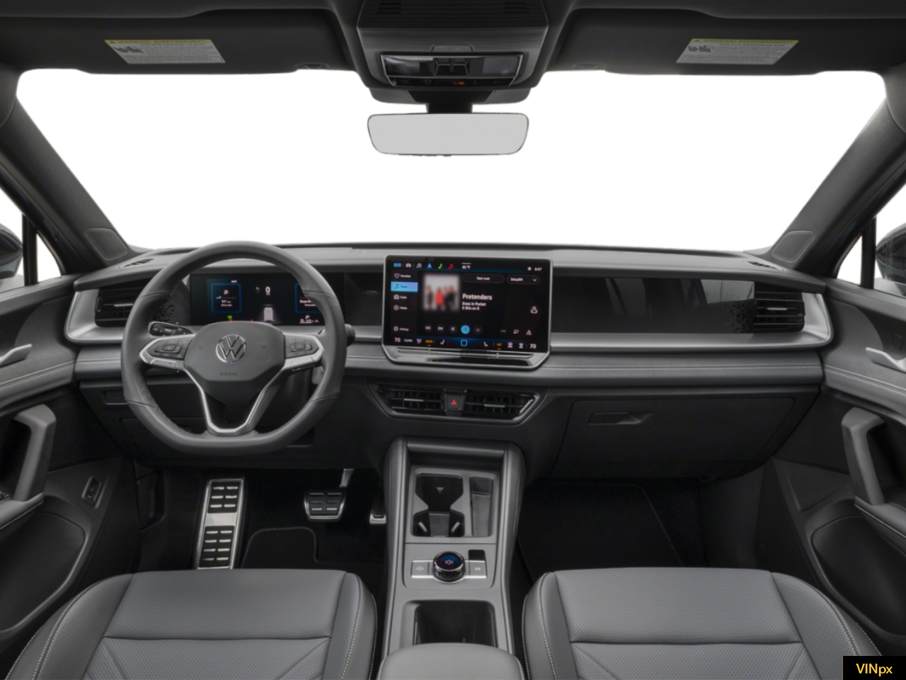 New 2026 White/off-white Volkswagen 2.0T SE R-Line Black image 4