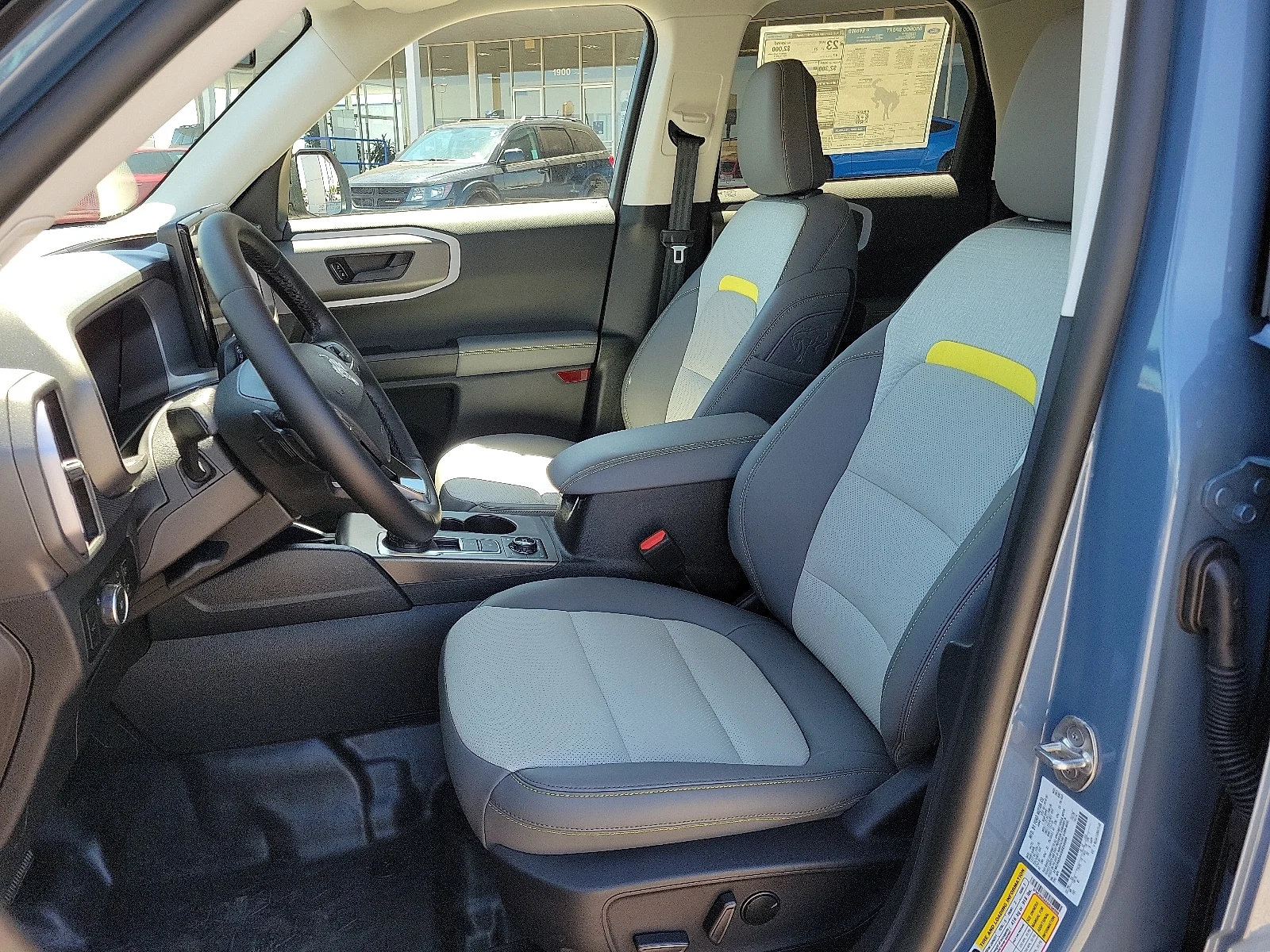 New 2025 Azure Gray Metallic Tri-Coat Ford Badlands&reg; image 12