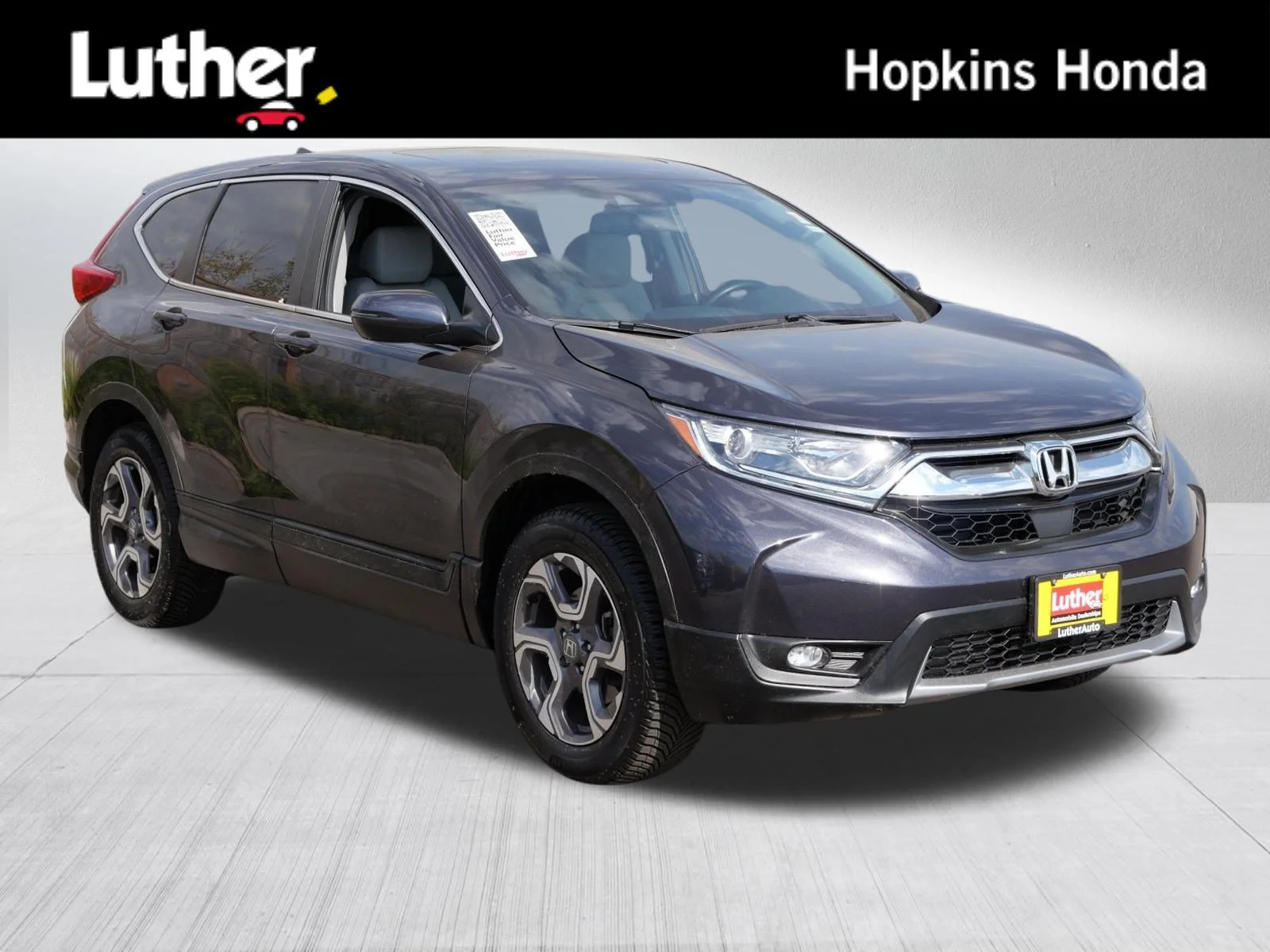 Certified Used 2018 Gunmetal Metallic Honda EX-L image 1