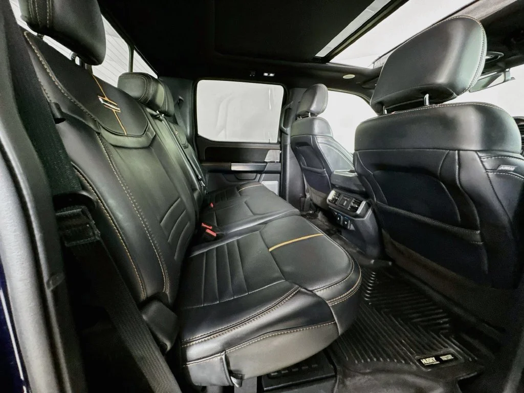 Used 2022 Blue Metallic Ford Platinum image 36