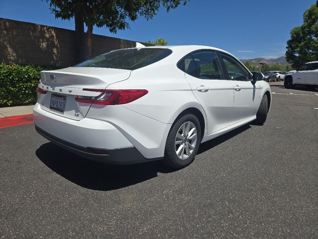 Used 2025 White Toyota LE image 8