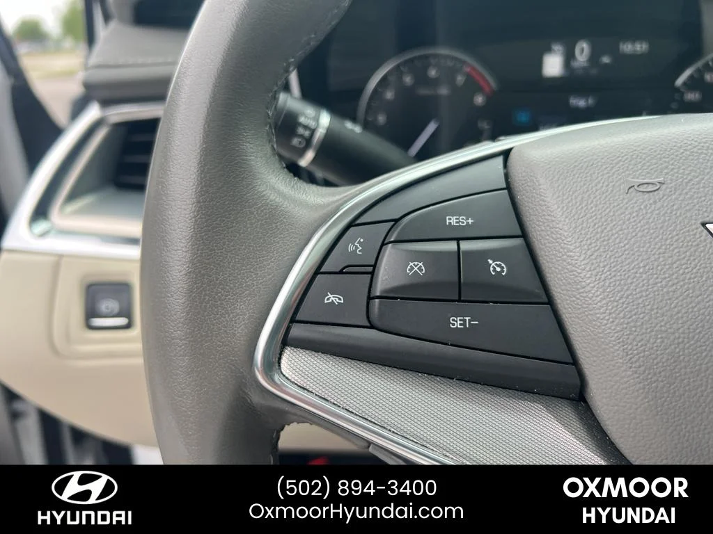 Used 2021 Crystal White Tricoat Cadillac AWD Premium Luxury image 14